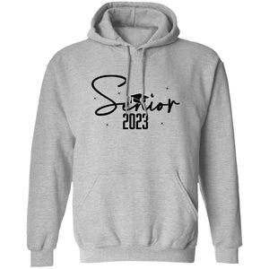 GeckoCustom Senior 2023 Sweatshirt Class of 2023 Sweatshirt H422 Pullover Hoodie / Sport Grey / S