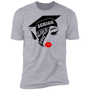 GeckoCustom senior-class-of-2022 Premium Tee / Heather Grey / X-Small