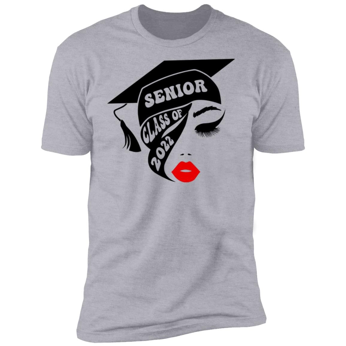 GeckoCustom senior-class-of-2022 Premium Tee / Heather Grey / X-Small