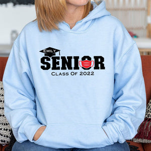 GeckoCustom Senior Class Of 2022 Custom Shirt C221 Pullover Hoodie / Sport Grey Colour / S