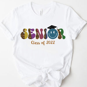 GeckoCustom Senior Class Of 2022 Custom Shirt C222 Unisex T-Shirt / Light Blue / S