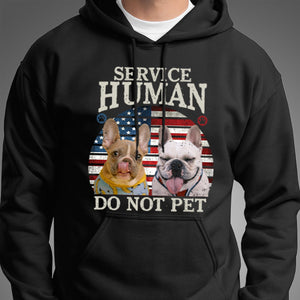 GeckoCustom Service Human Gift For Dog Lovers Dog Photo Personalized Shirt C215