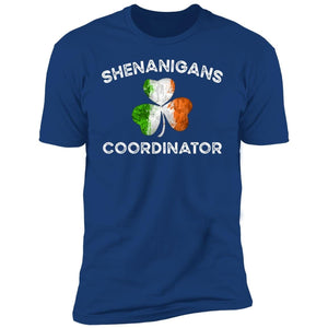 GeckoCustom Shenanigans Coordinator Premium Tee / Royal / X-Small