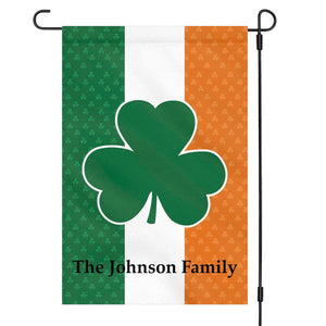 GeckoCustom St Patricks Day Custom Garden Flag H133 12"x18"