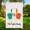 GeckoCustom St. Patricks Day Custom Garden Flag H167 12"x18"