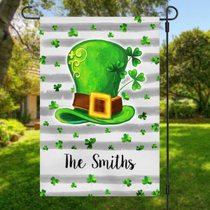 GeckoCustom St.Patricks Day Custom Garden Flag H57 12"x18"