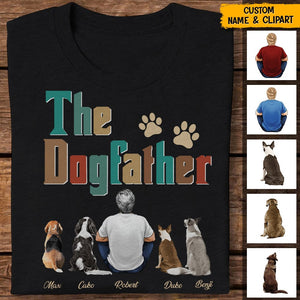 GeckoCustom The Dog Father Retro Dog Shirt T286 HN590