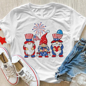 GeckoCustom The Garden Gnome American Shirt, HN590