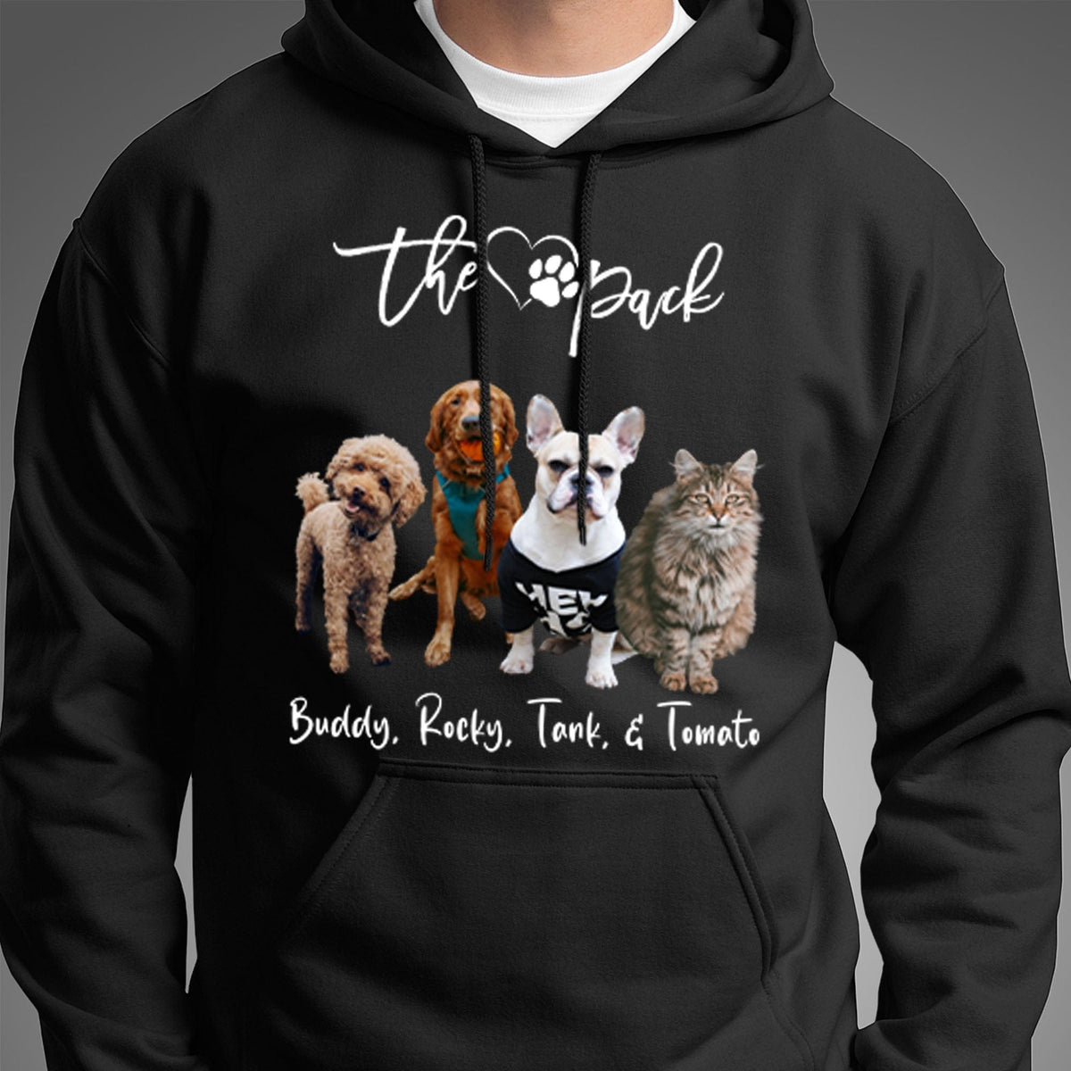 GeckoCustom The Pack Dog Cat Photo Shirt C189