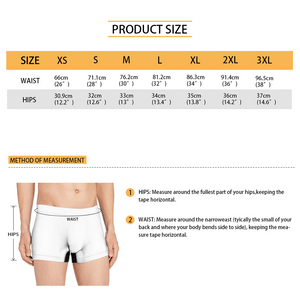 GeckoCustom Underwear Personalized Upload Photo Men's Boxer Briefs Classic  N369 HN590