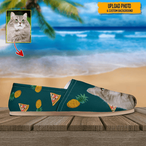 GeckoCustom Upload Dog And Cat Photo Pet Fisherman Shoes,T368 HN590