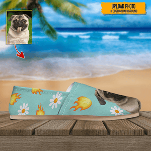 GeckoCustom Upload Dog And Cat Photo Pet Fisherman Shoes,T368 HN590