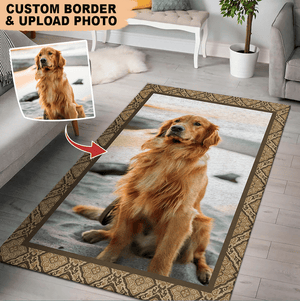 GeckoCustom Upload Image/Remove Background Photo Rectangular Area Rug, Indoor Rug HN590