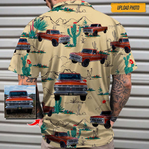 GeckoCustom Upload Photo Truck Hawaiian Shirt, N304 HN590