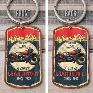 GeckoCustom Vintage Keychain Biker HN590