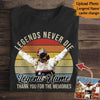 GeckoCustom Vintage Retro Legends Shirt, Custom Photo Shirt HN590 Premium Tee (Favorite) / P Black / S