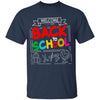 GeckoCustom Welcome Back To School 1st Day of School Shirt H423 Youth T-Shirt / Navy / YXS