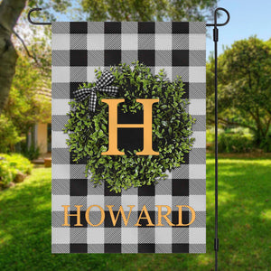 GeckoCustom Welcome House Custom Garden Flag H176 12"x18"