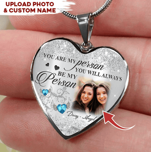 GeckoCustom You Are My Person You Will Always Necklace Bestie HN590