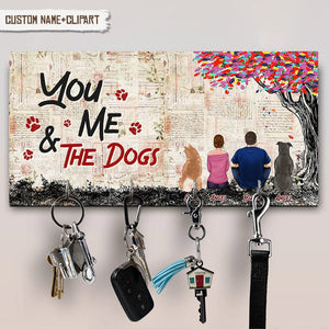 GeckoCustom You Me And The Dog Dog Key Holder, HN590